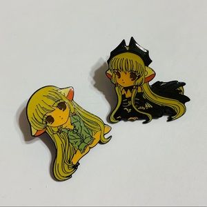 Chobits Chi 1in Enamel Pin Set